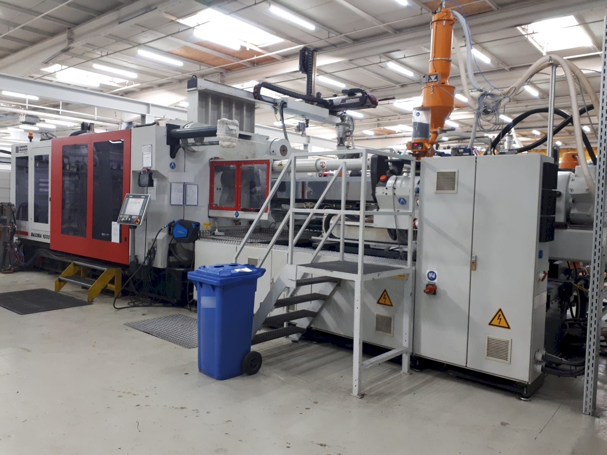 Frontansicht der Ferromatik MAXIMA 1000 Monos Maschine