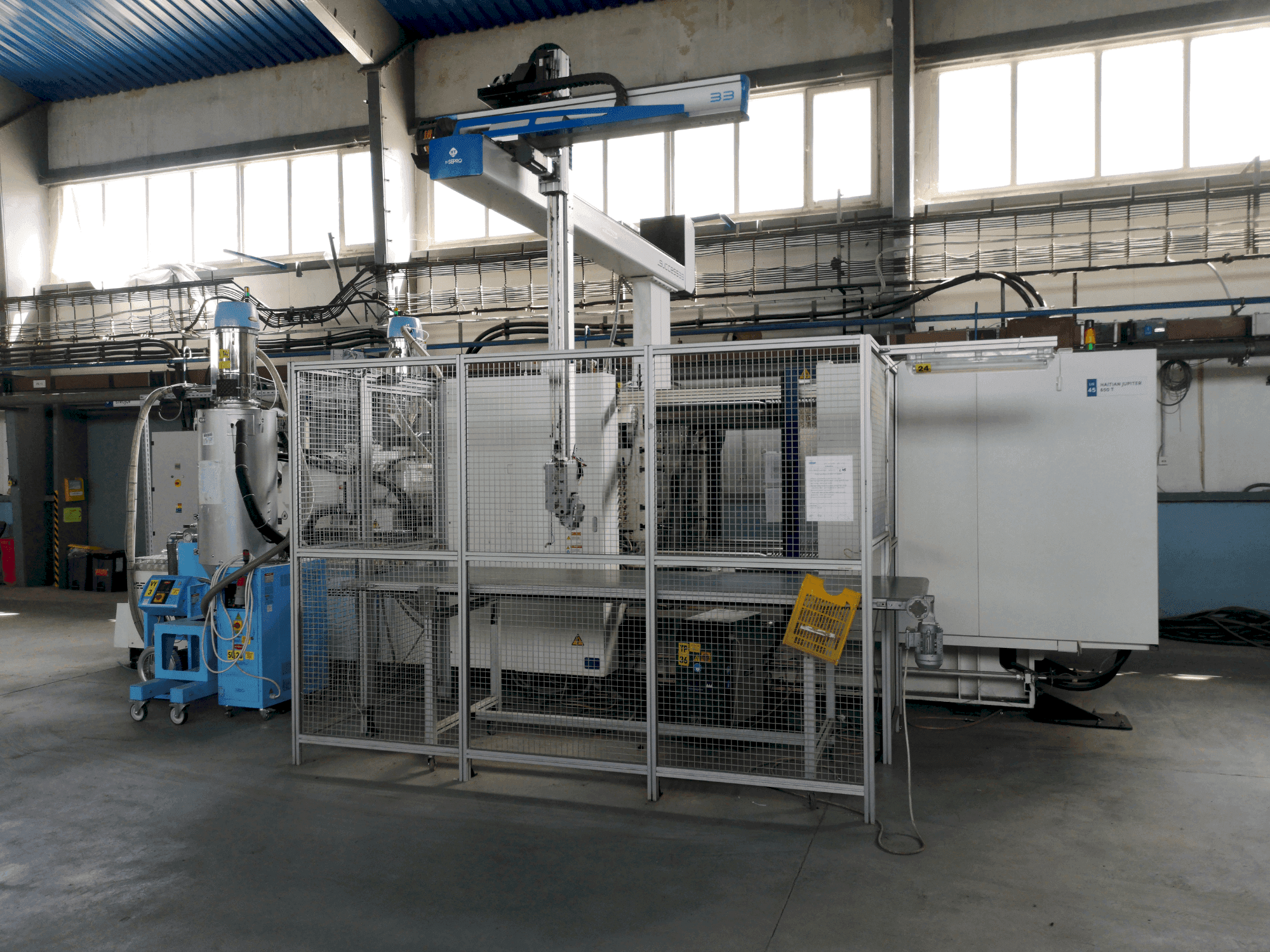 Frontansicht der HAITIAN Jupiter 650 II  Maschine