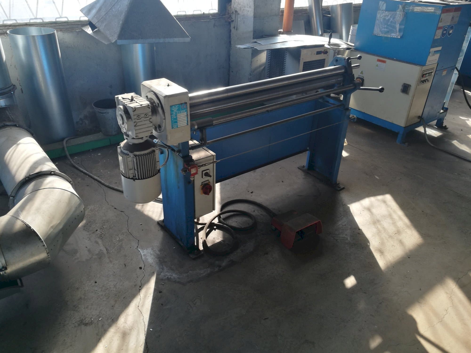 Frontansicht der SPIRO RME 60/128  Maschine