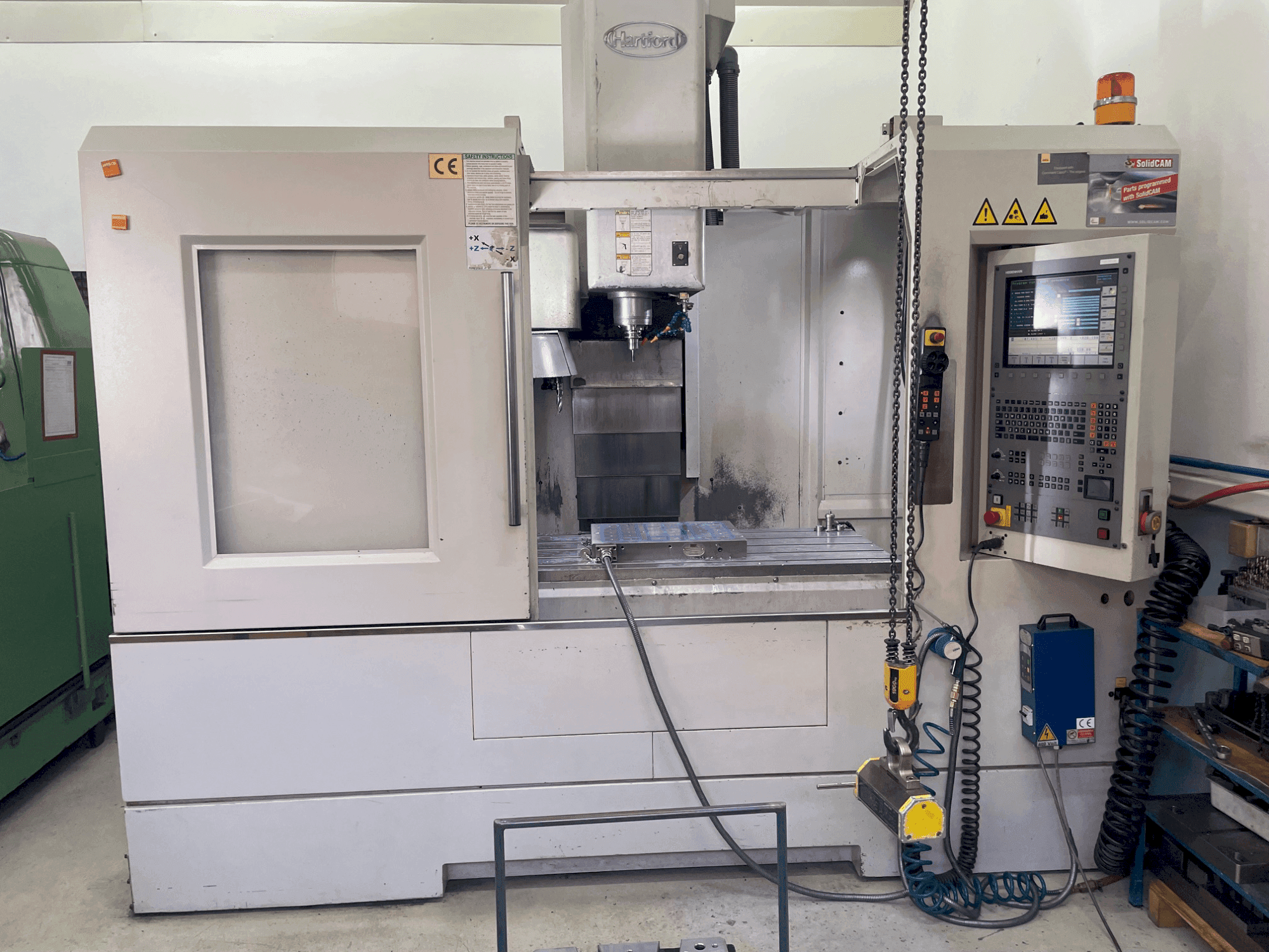 Frontansicht der HARTFORD Pro 1000  Maschine