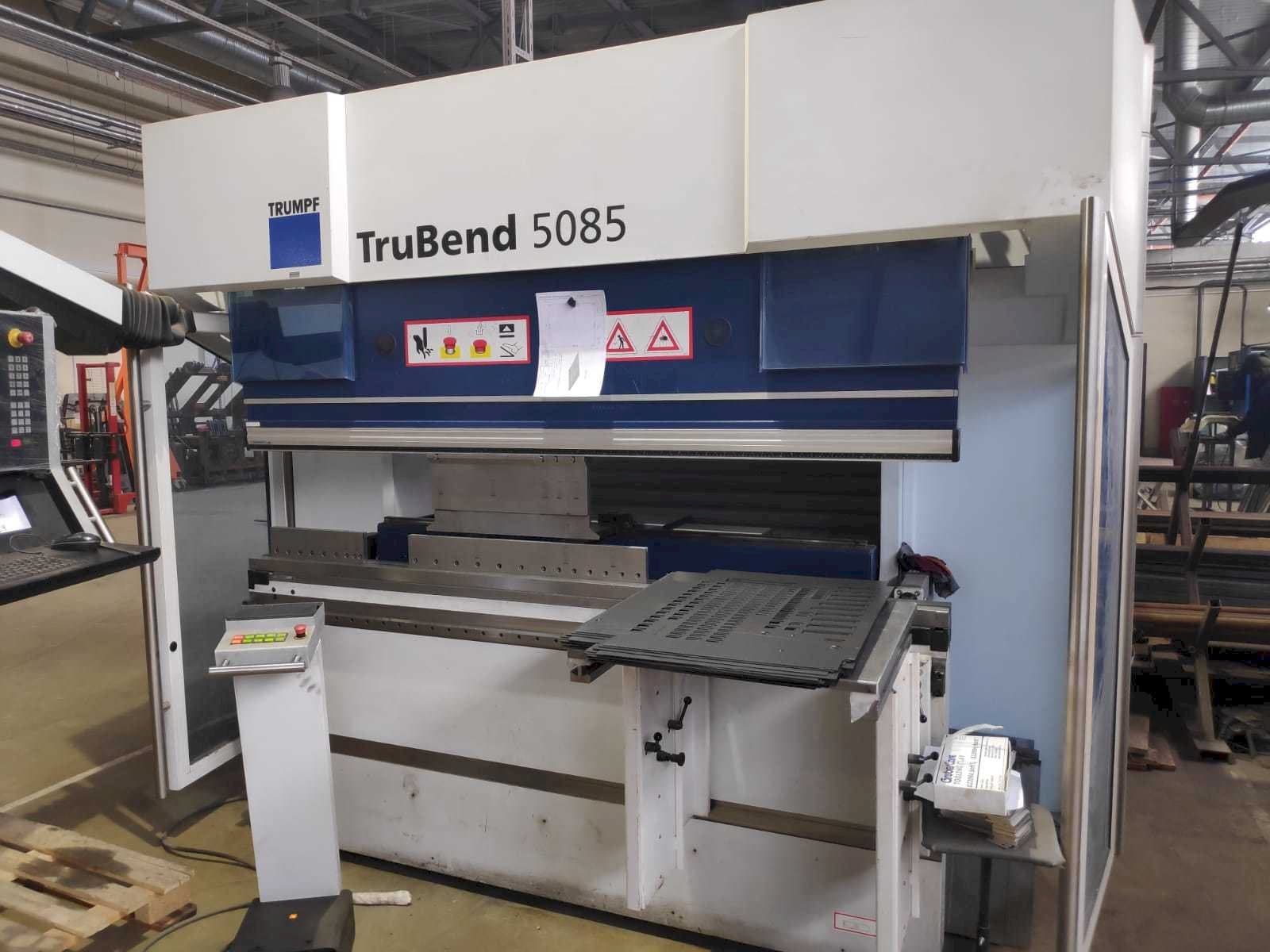 Frontansicht der Trumpf TruBend 5085  Maschine