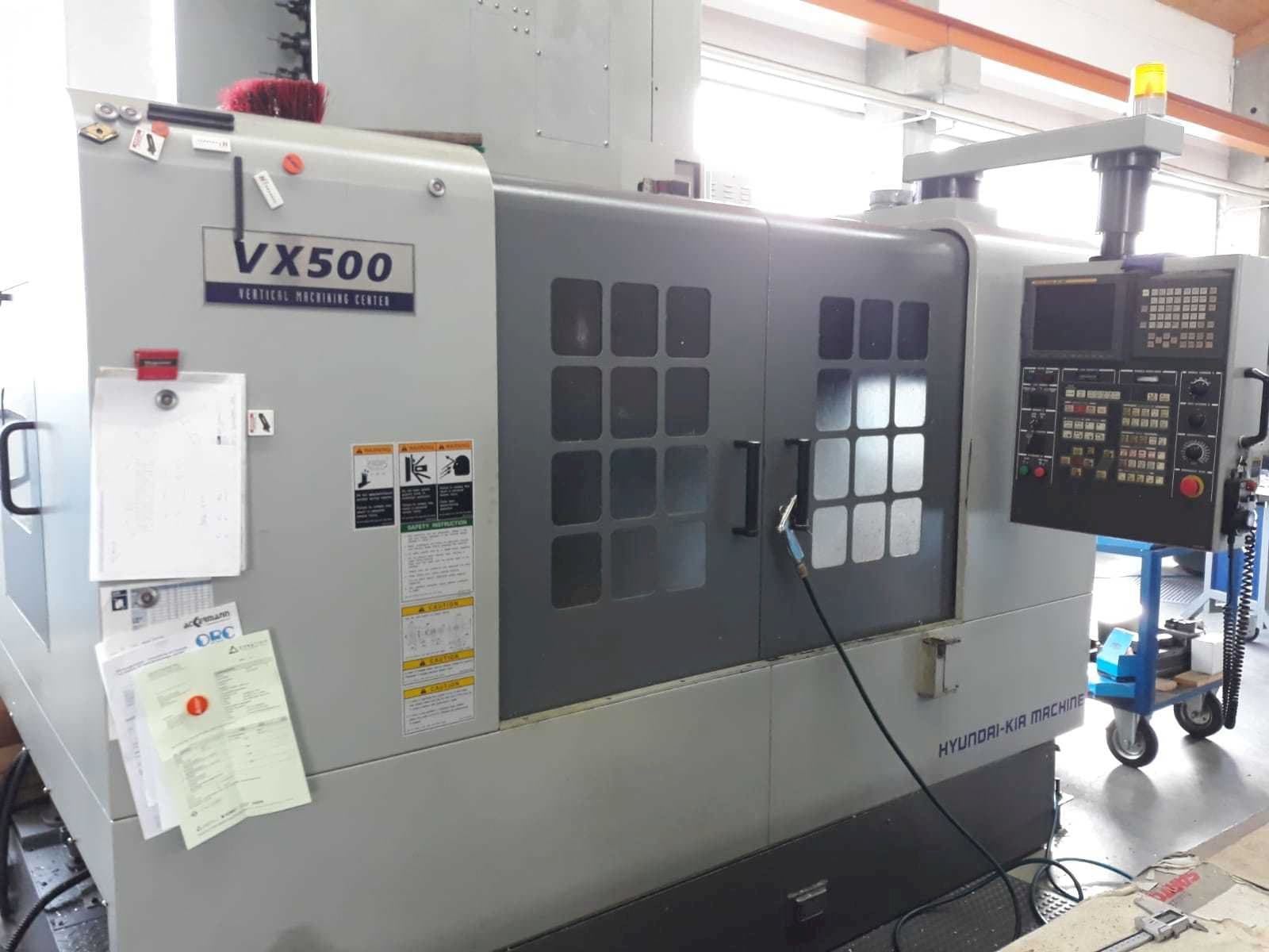 Frontansicht der Hyundai Kia VX500  Maschine