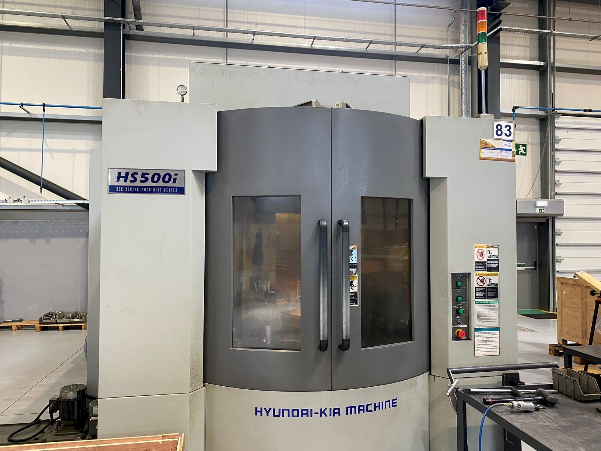 Frontansicht der Hyundai Kia HS500i  Maschine