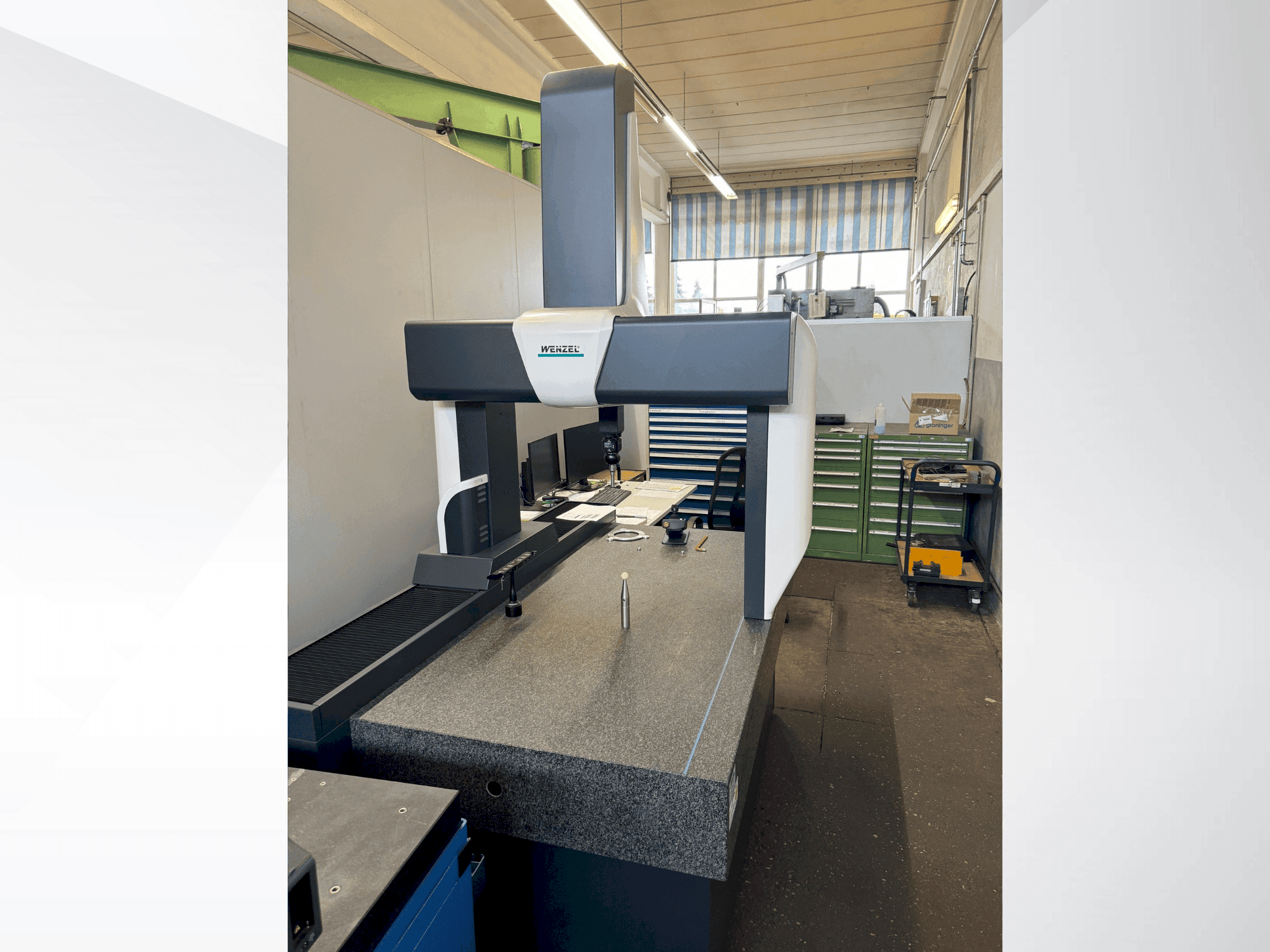 Frontansicht der Wenzel LH 65  Maschine