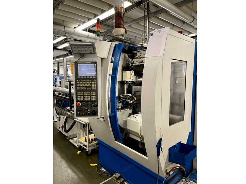 Frontansicht der Willemin-Macodel W508MT  Maschine