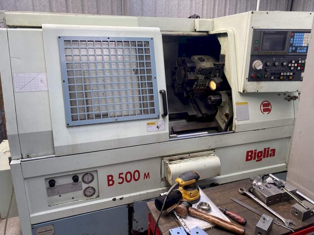 Frontansicht der Biglia B 500 M  Maschine