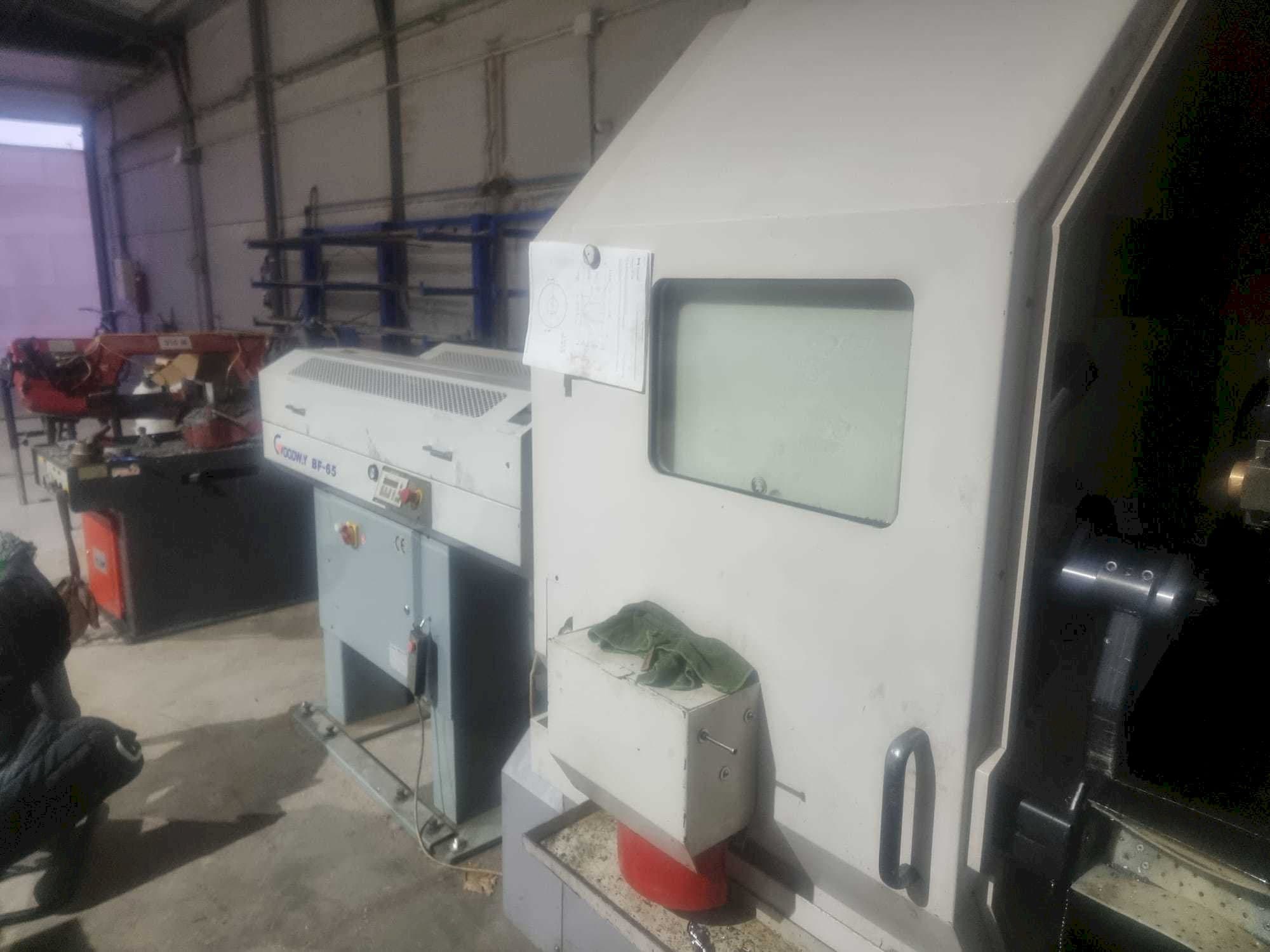 Rechte Seitenansicht der Goodway MSY 280  Maschine