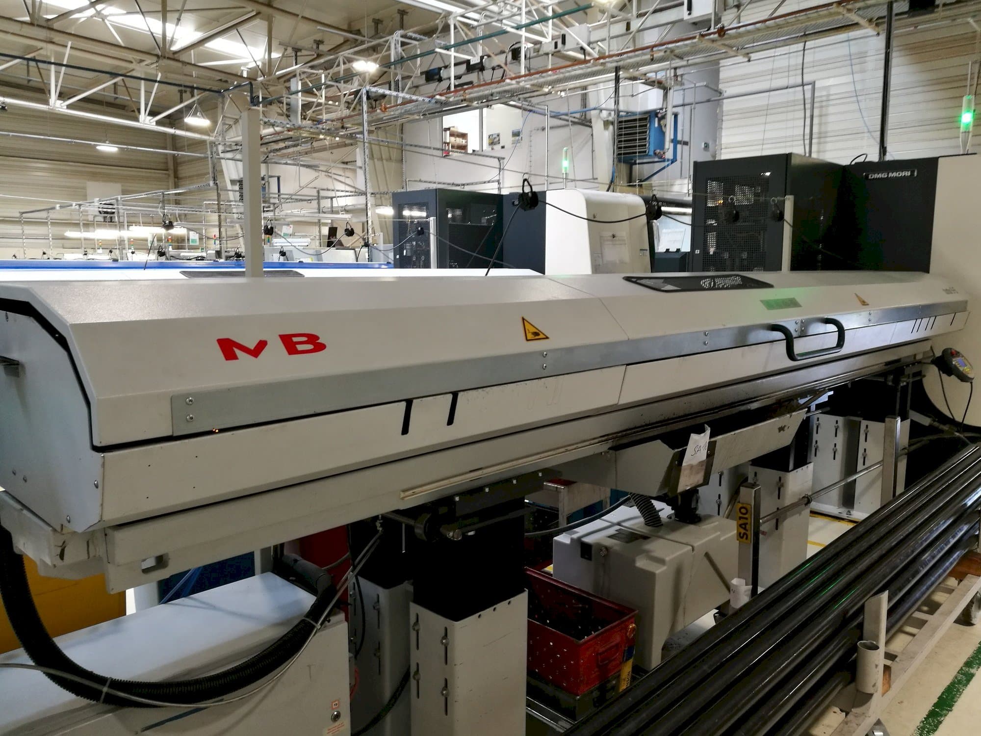 Frontansicht der FMB Turbo 5-55/4200 A  Maschine