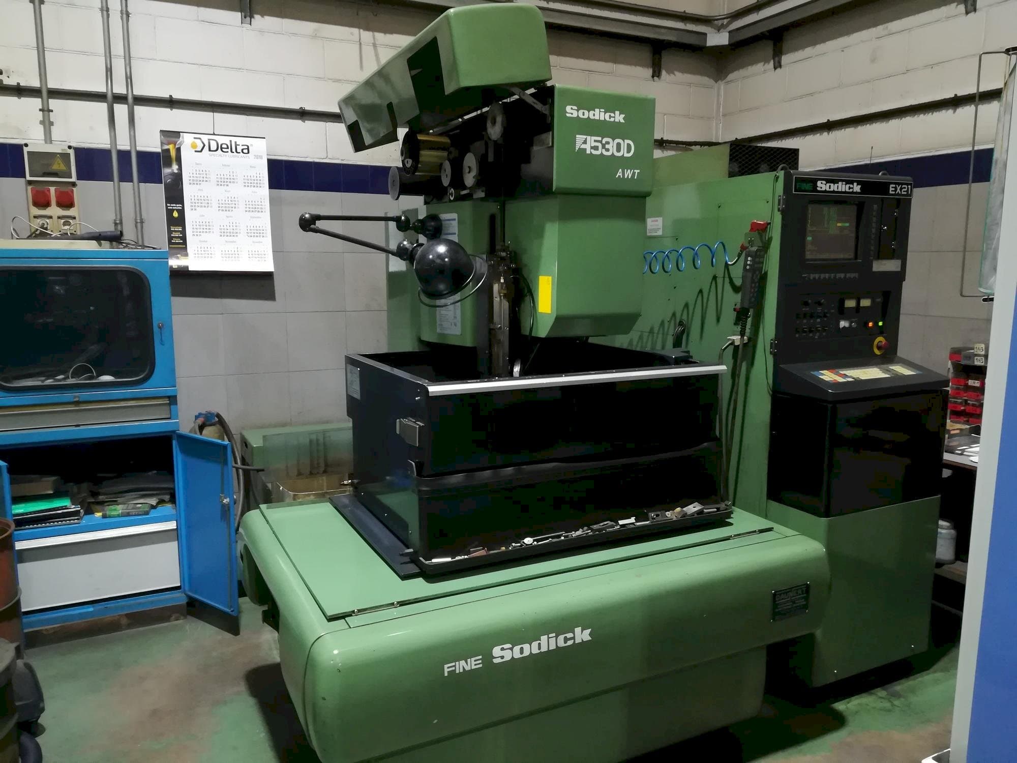 Frontansicht der Sodick A-530D  Maschine