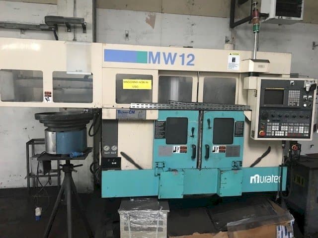 Frontansicht der Muratec MW 12 CNC  Maschine