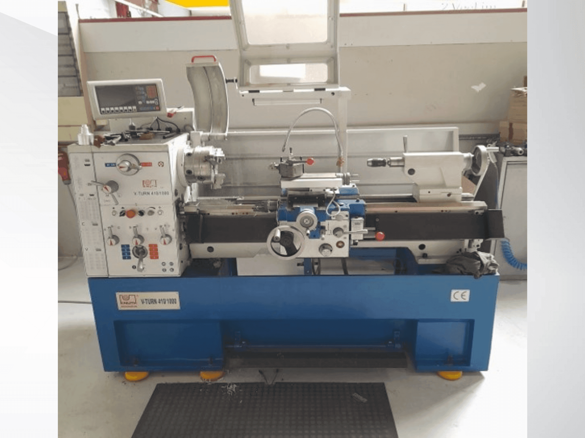 Frontansicht der KNUTH V-Turn 410/1000  Maschine