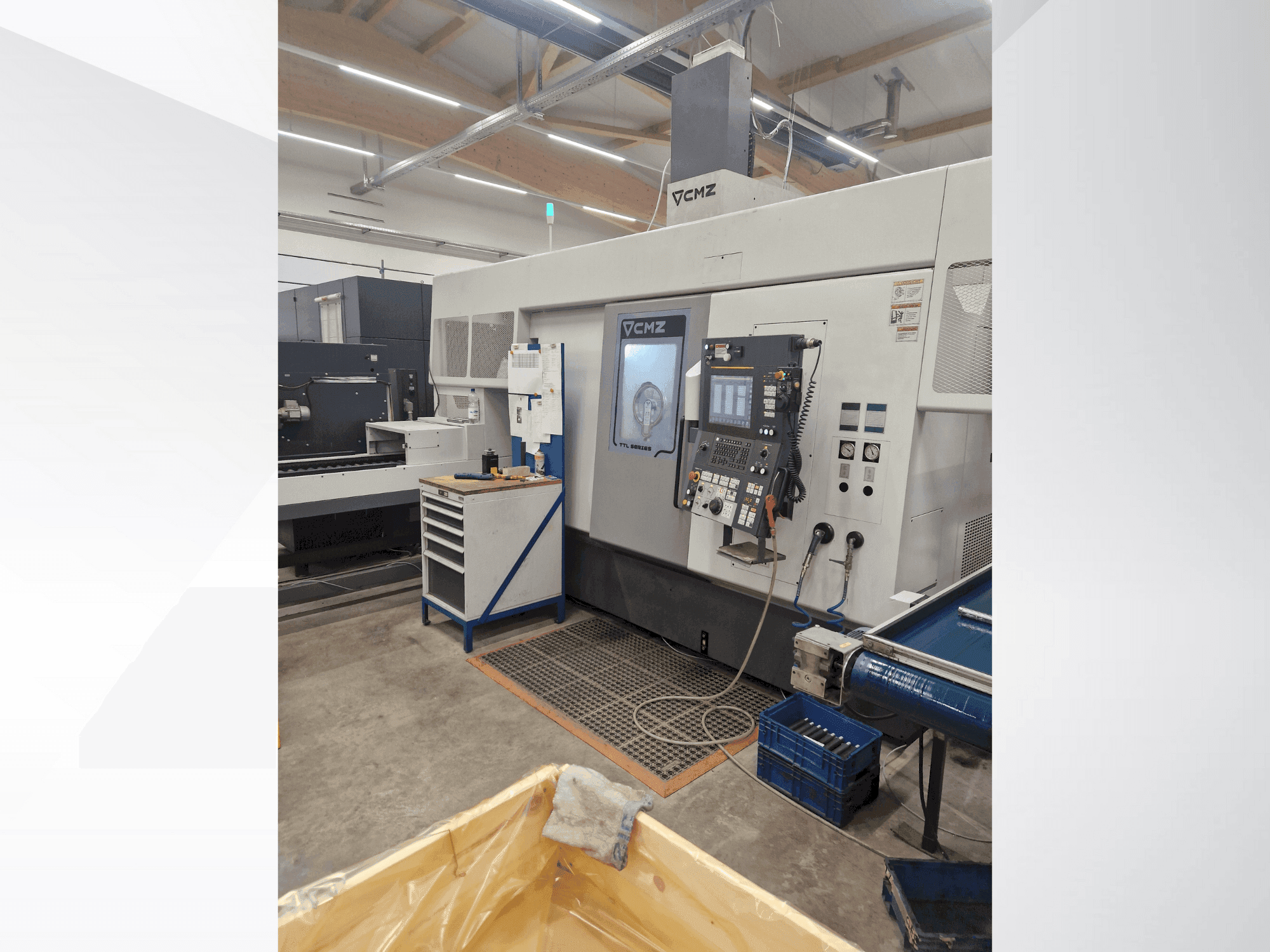 Frontansicht der CMZ TTL-66-66-TTY-T2Y  Maschine