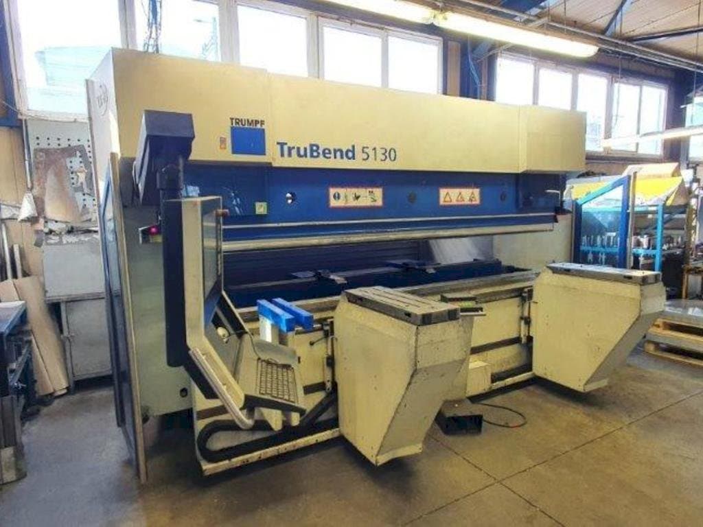 Frontansicht der Trumpf TruBend 5130  Maschine
