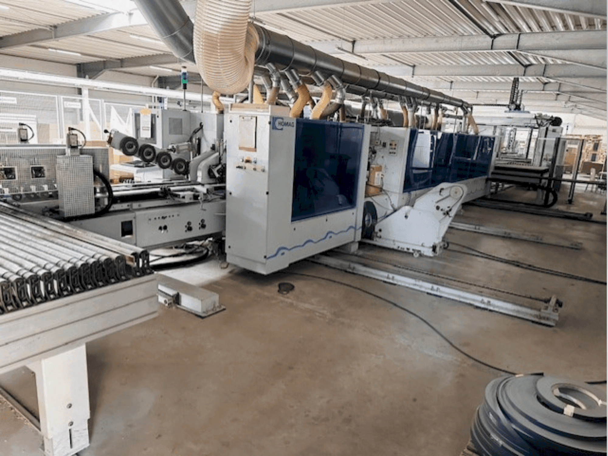 Frontansicht der HOMAG Optimat KFL 526/9/A3/25  Maschine