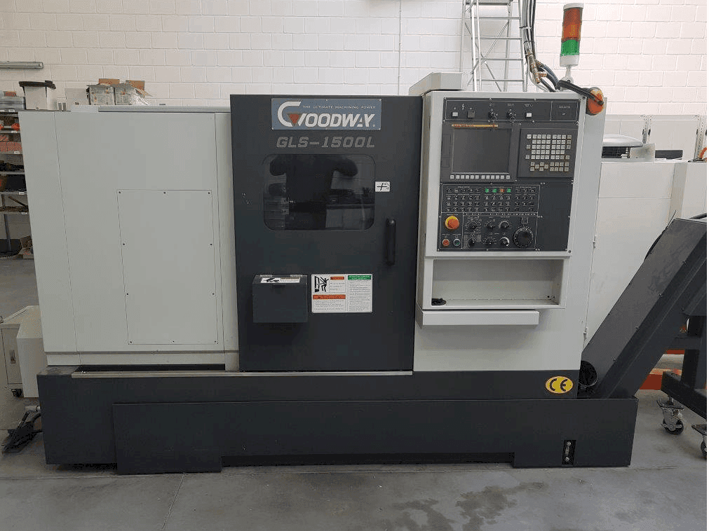 Frontansicht der Goodway GLS-1500L  Maschine