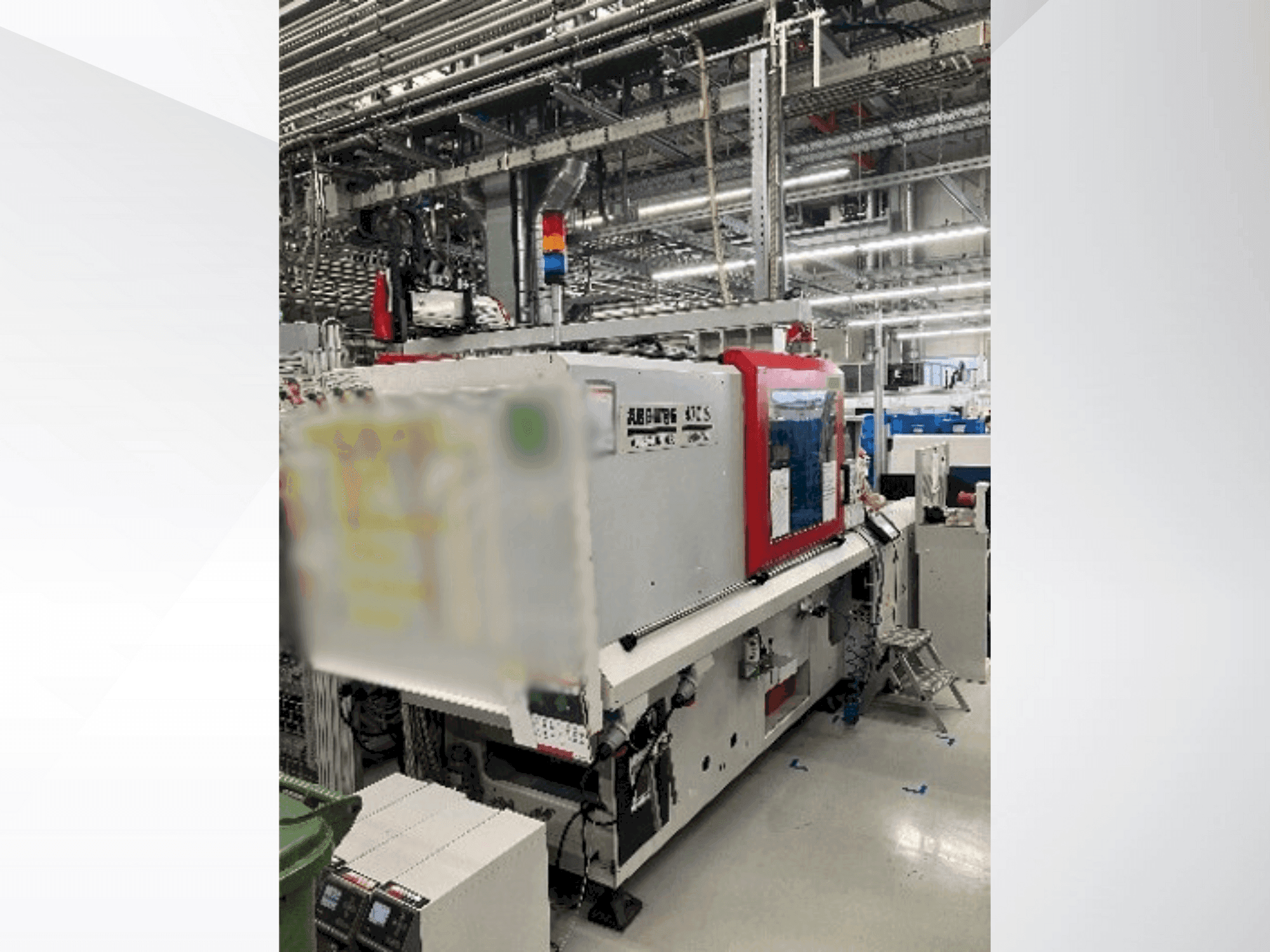 Frontansicht der Arburg Allrounder 470 S 1300-350  Maschine