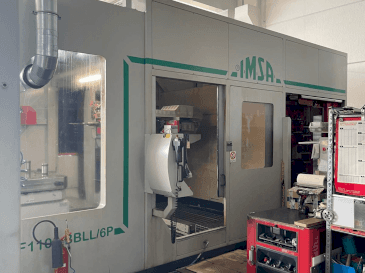 Frontansicht der IMSA TIPO MF1100BBLL 6P  Maschine