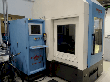 Frontansicht der Roders RFM 760  Maschine