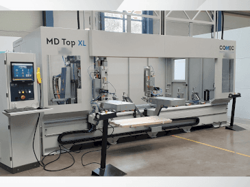 Frontansicht der COMEC MD TOP XLS CA2  Maschine