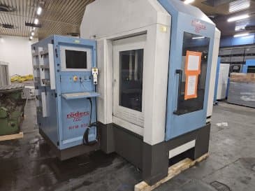 Frontansicht der RÖDERS RFM 600/2  Maschine