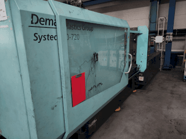 Frontansicht der DEMAG Systec 350/720-1450  Maschine