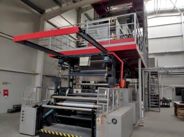 Frontansicht der ROLBATCH 1600  Maschine