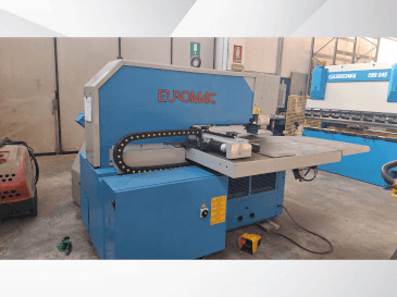 Frontansicht der Euromac BX 1000/50  Maschine