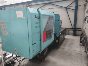 Frontansicht der DEMAG Systec 130/475-430  Maschine