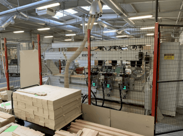 Frontansicht der KOCH BL 2500 NC select line  Maschine