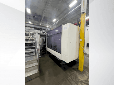 Frontansicht der Netstal EVOS 5500-2900 Speed  Maschine