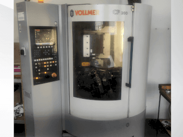 Frontansicht der VOLLMER CP 200  Maschine