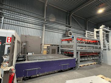 Frontansicht der Bystronic ByTrans 3015 Standard  Maschine