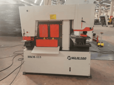 Frontansicht der HILALSAN HKM-115  Maschine
