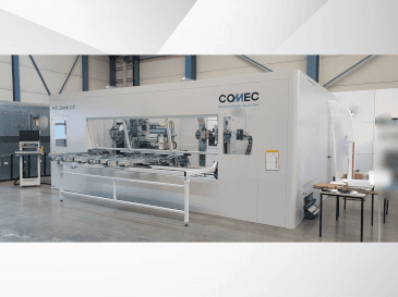 Frontansicht der COMEC MD JAM  Maschine
