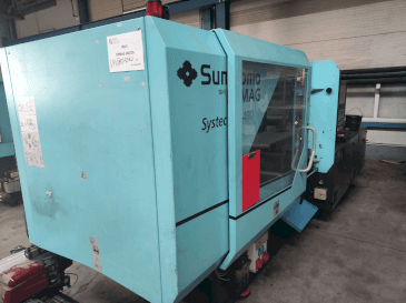 Frontansicht der DEMAG Systec 160-520/430  Maschine
