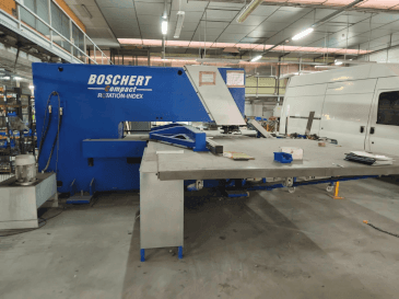 Frontansicht der BOSCHERT Compact 1250 Rota  Maschine