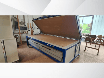 Frontansicht der BARTH VMPH 3013  Maschine