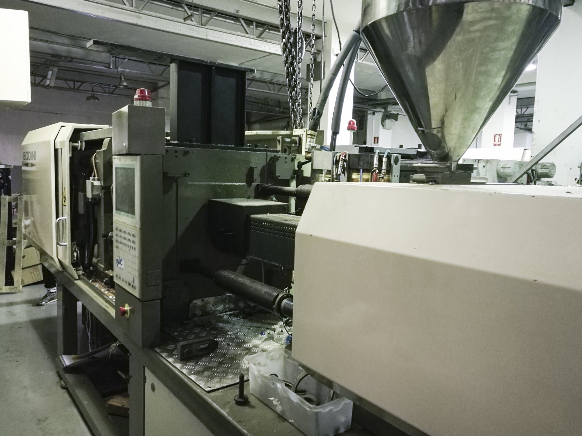 Rechte Ansicht der BODINI ELEDRIVE 165 Maschine