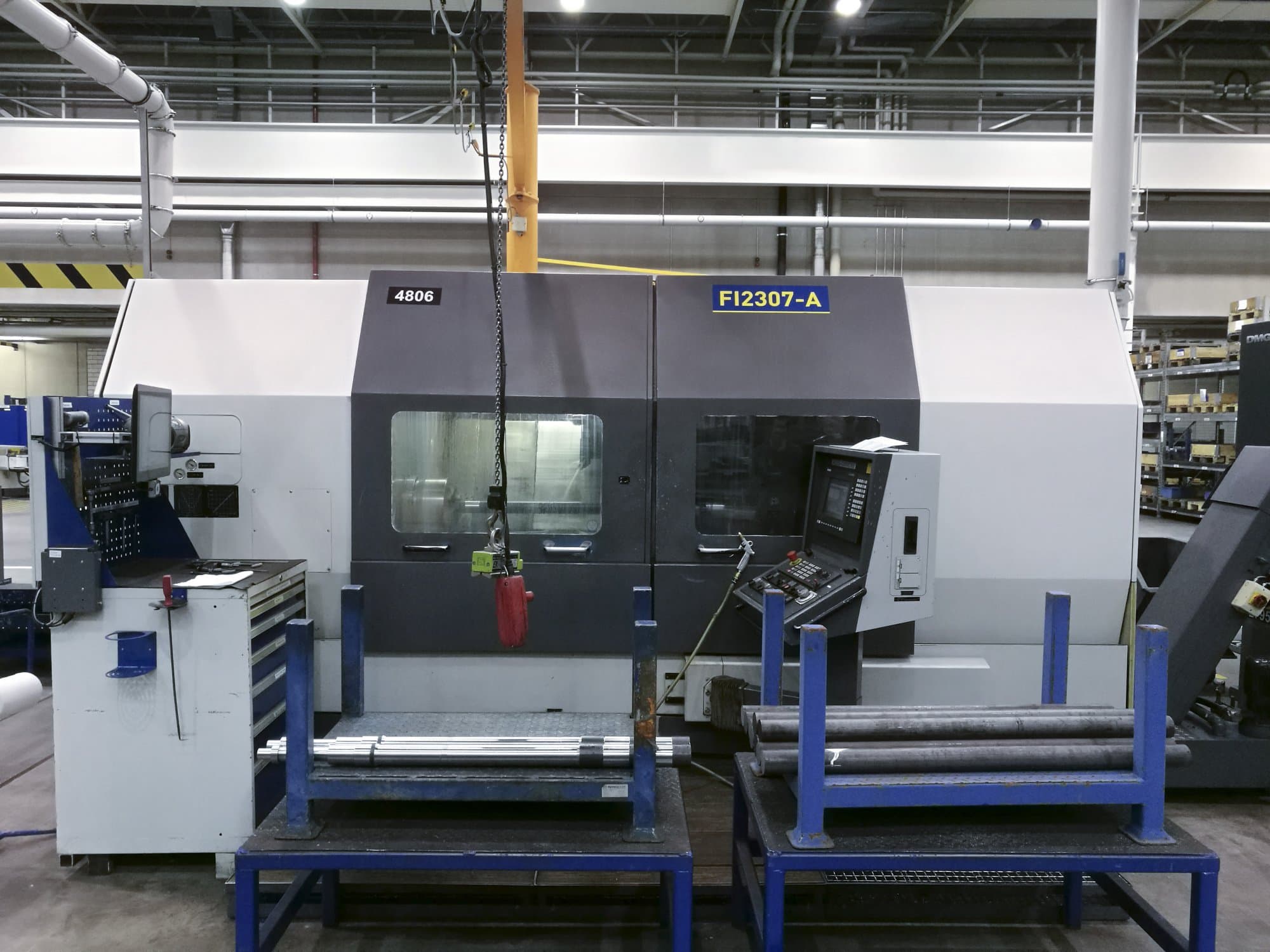 Frontansicht der NILES-SIMMONS N30/2000 Maschine