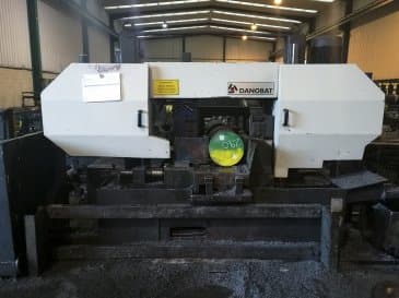Frontansicht der DANOBAT ASR 350 AF Maschine