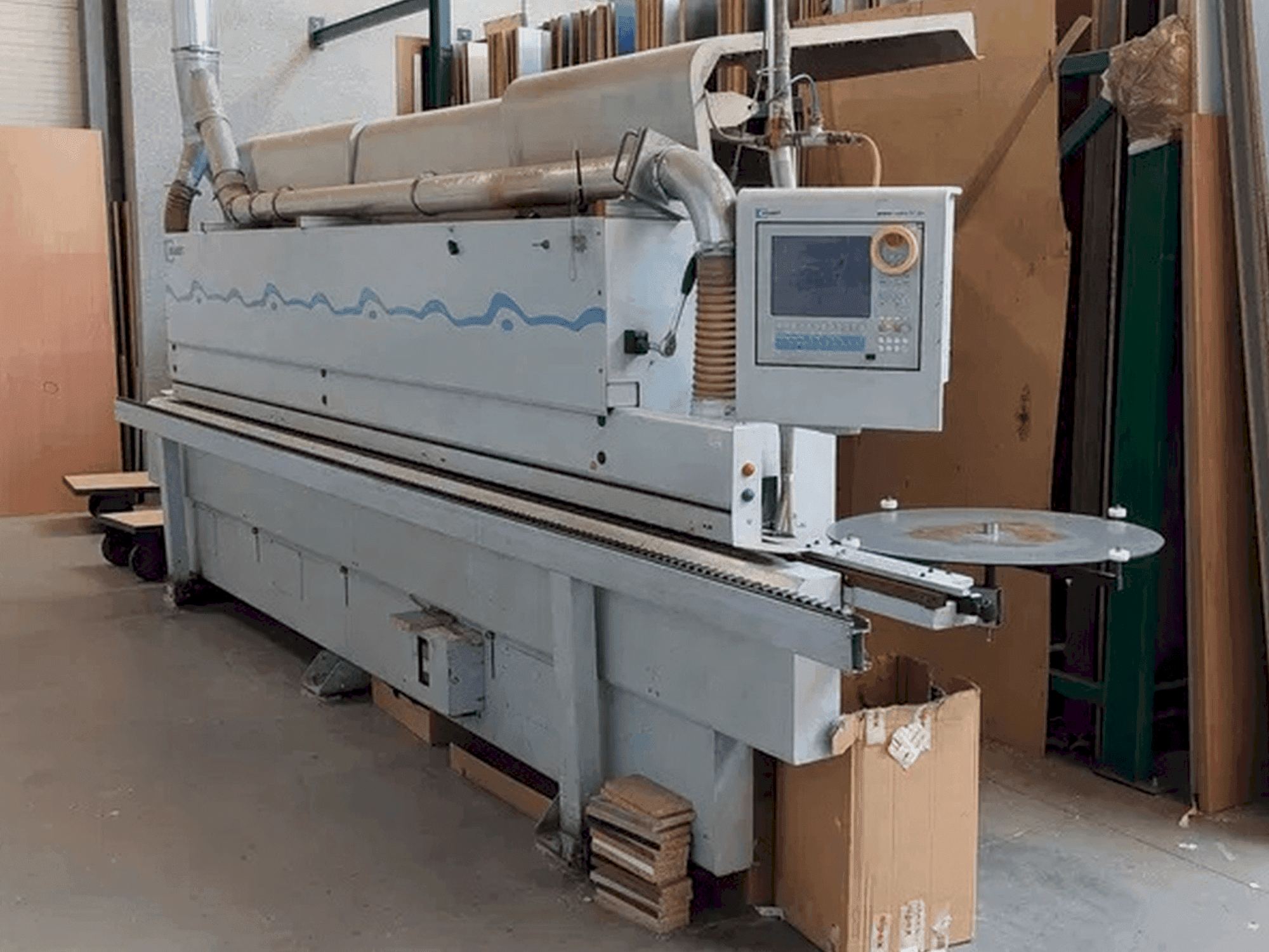 Frontansicht der BRANDT Optimat KDF 550 Maschine
