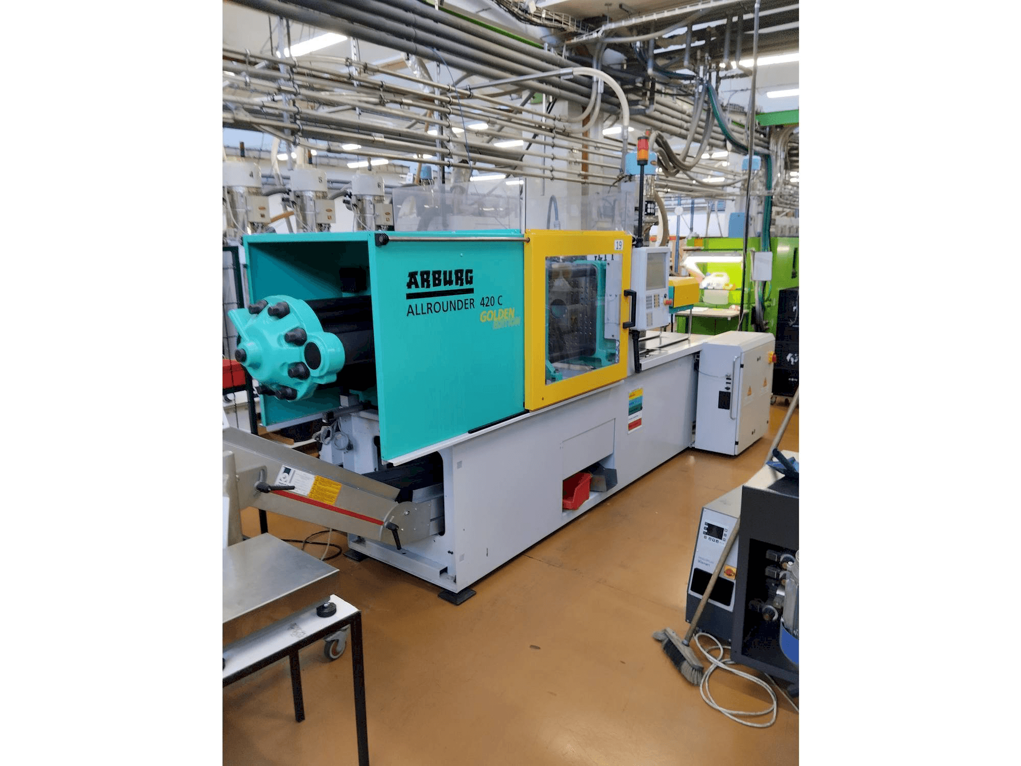 Frontansicht der Arburg Allrounder 420 C 1000-290 Maschine