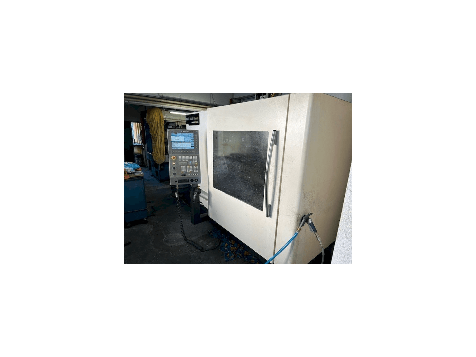 Frontansicht der DMG 1035 Evo Maschine