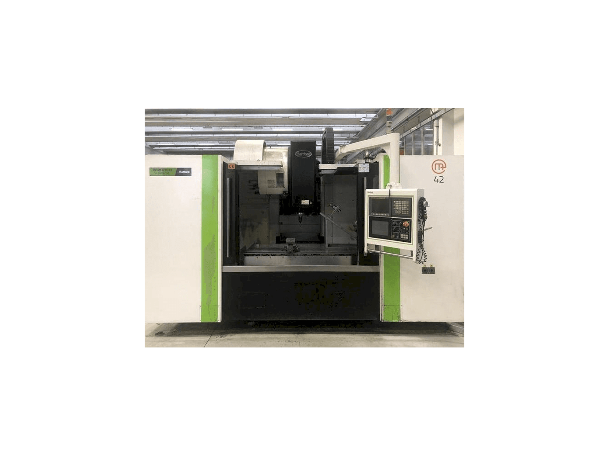 Frontansicht der Hartford MVP16 Maschine