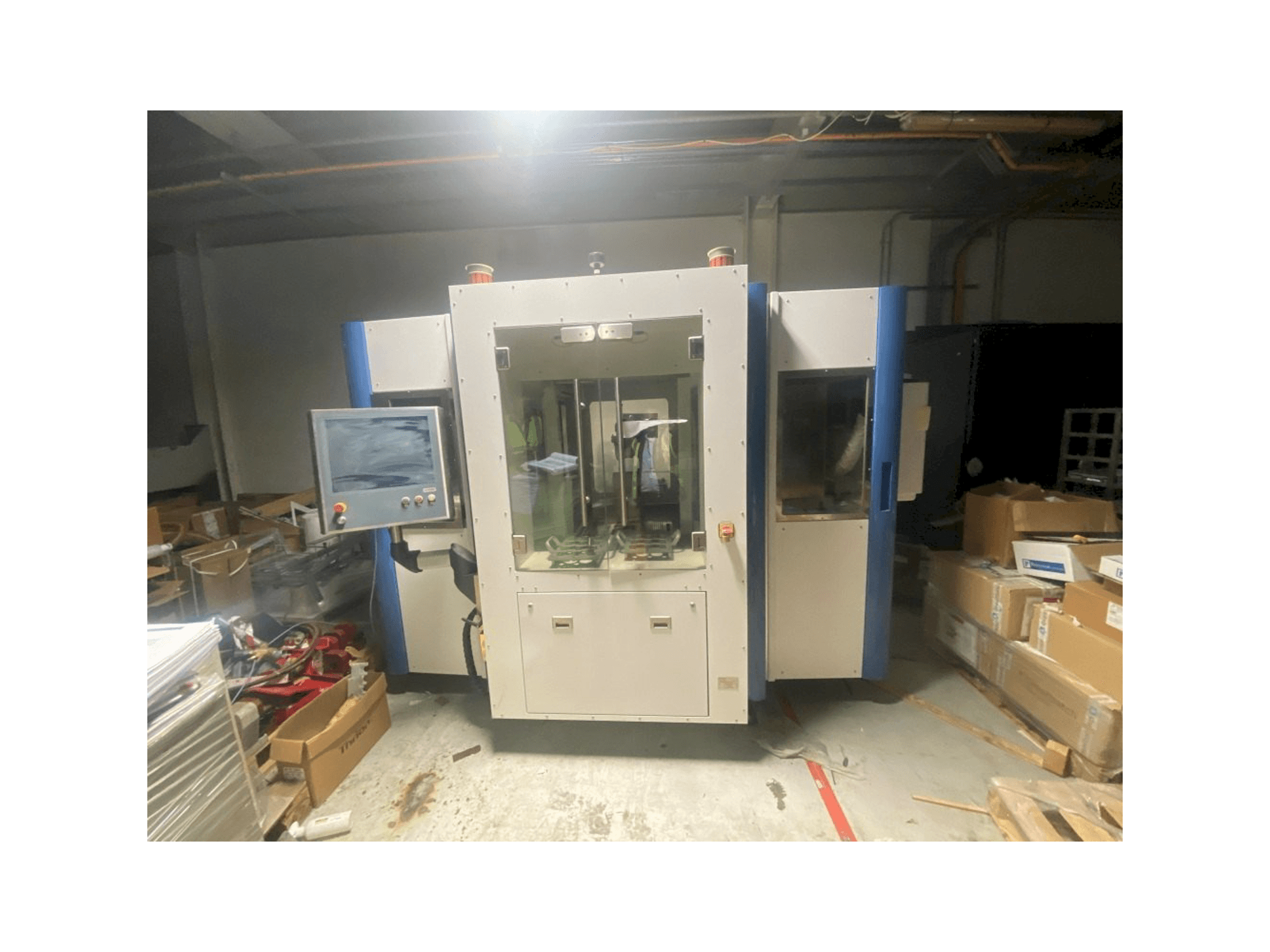 Frontansicht der IMSTec GmbH Maschine