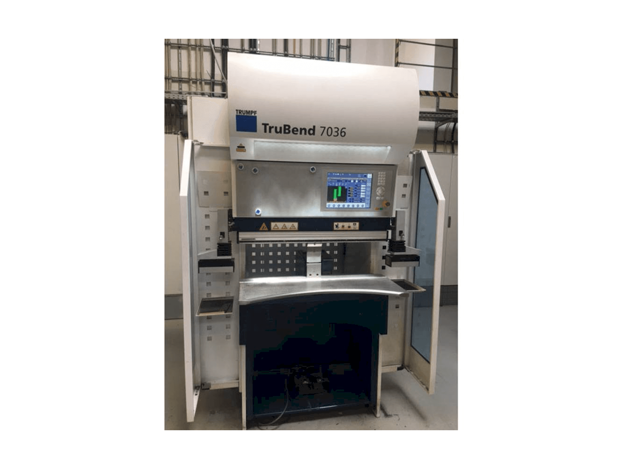 Frontansicht der Trumpf TruBend 7036 Maschine