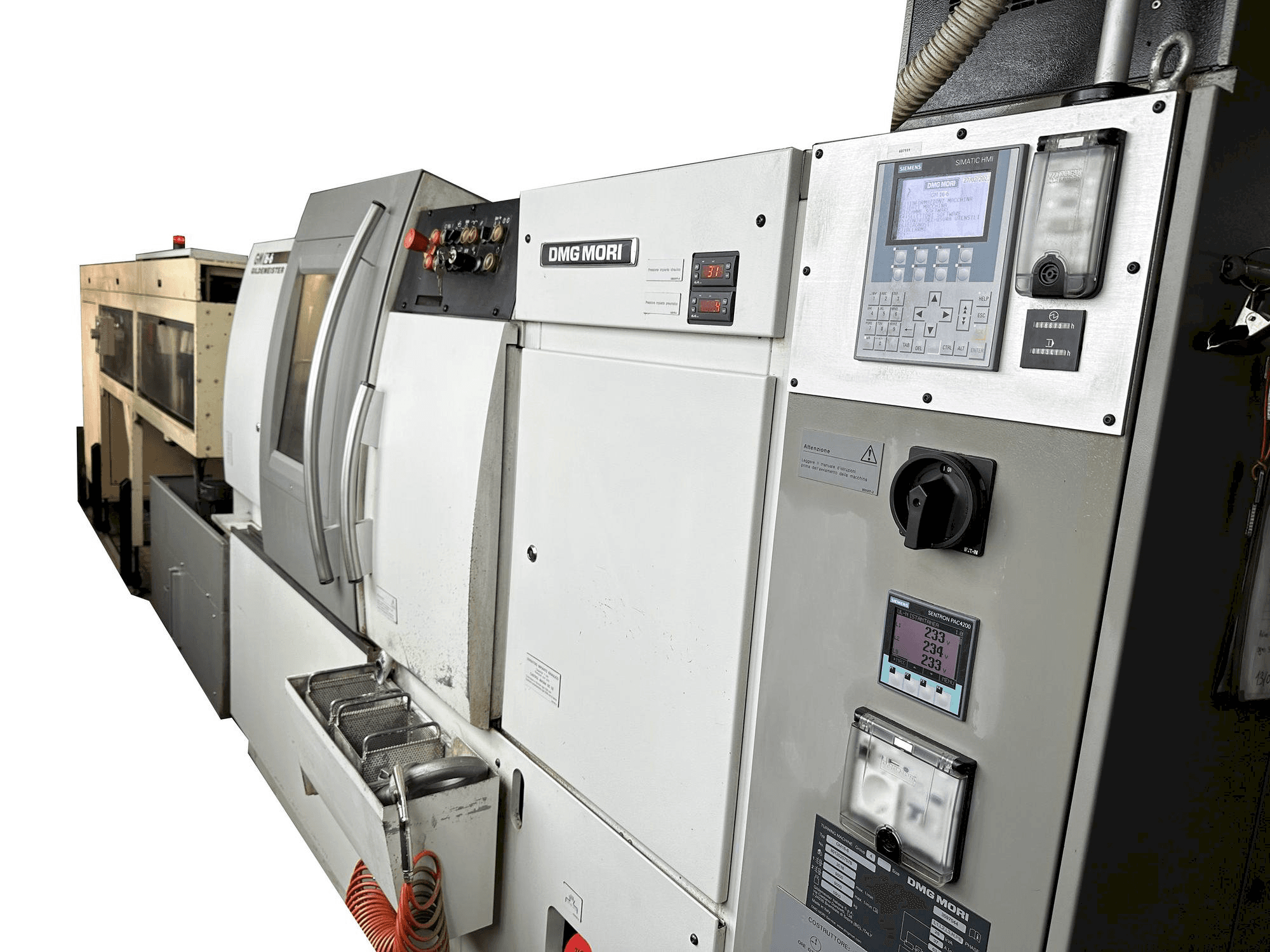 Frontansicht der DMG MORI GILDEMEISTER GM 16-6AC Maschine
