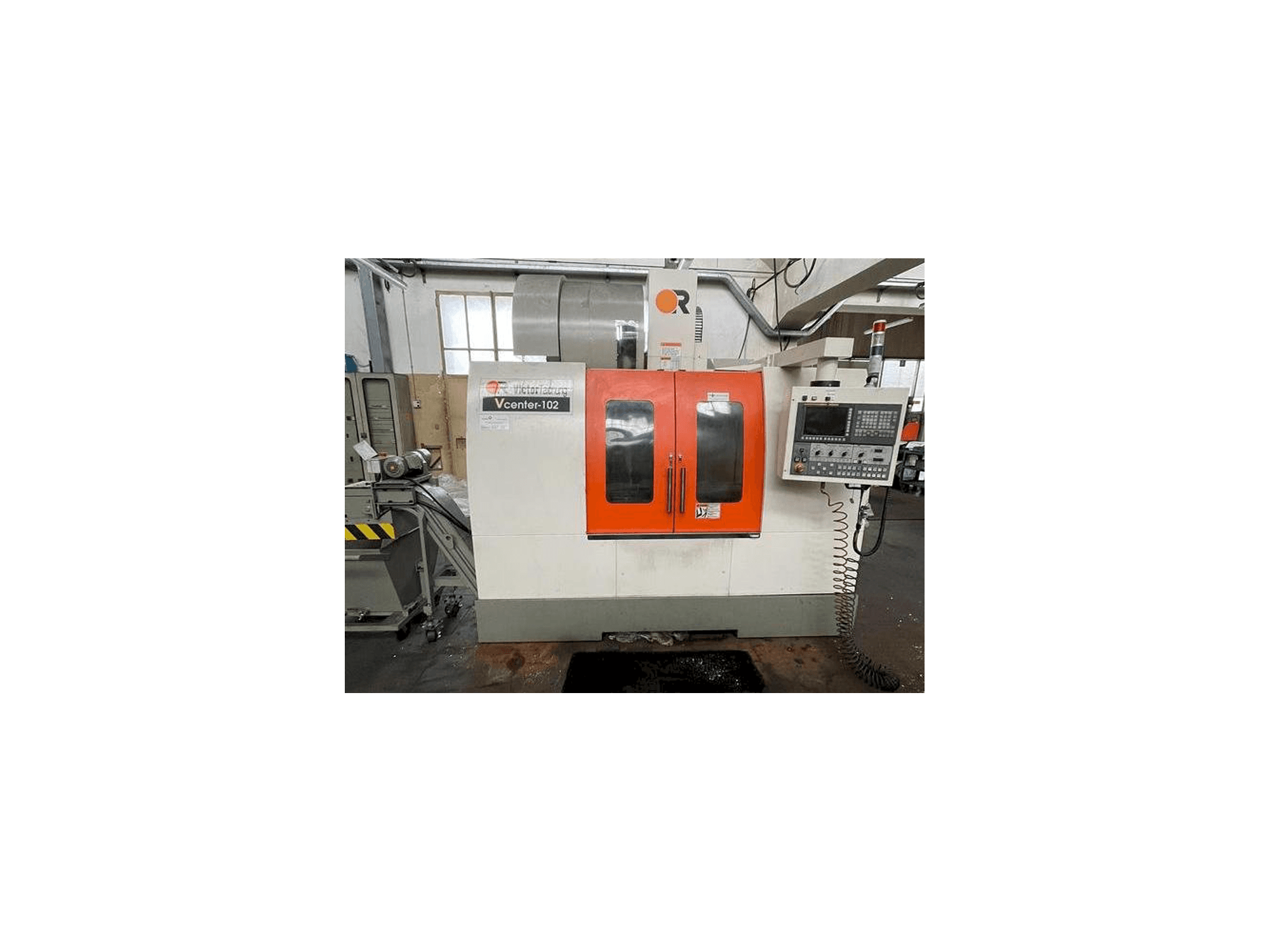 Frontansicht der Victor VCENTER 102 Maschine