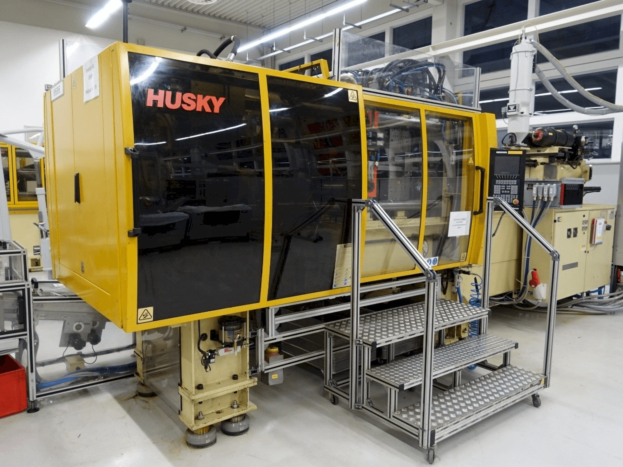 Frontansicht der Husky GL225 RS70/60 Maschine