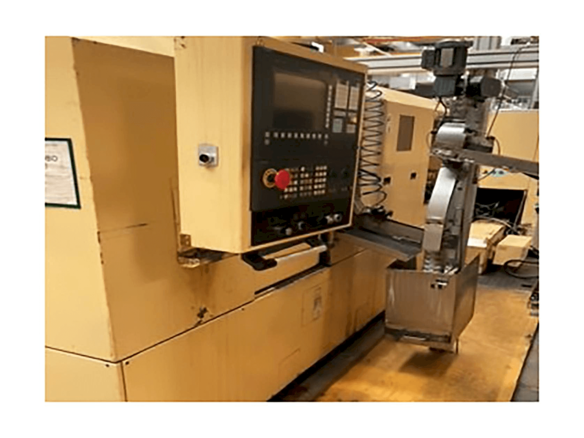 Linke Seitenansicht der TAJMAC-ZPS SAL 100/4 Maschine